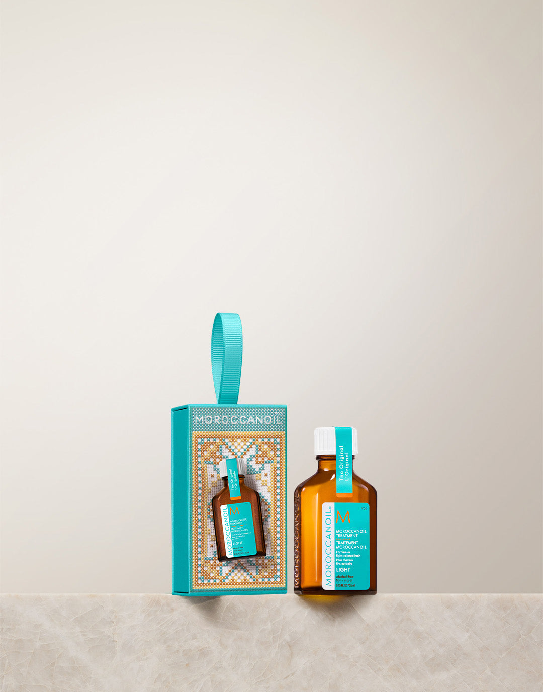 Olejek do Włosów Holiday Ornament z Kuracją Moroccanoil Light