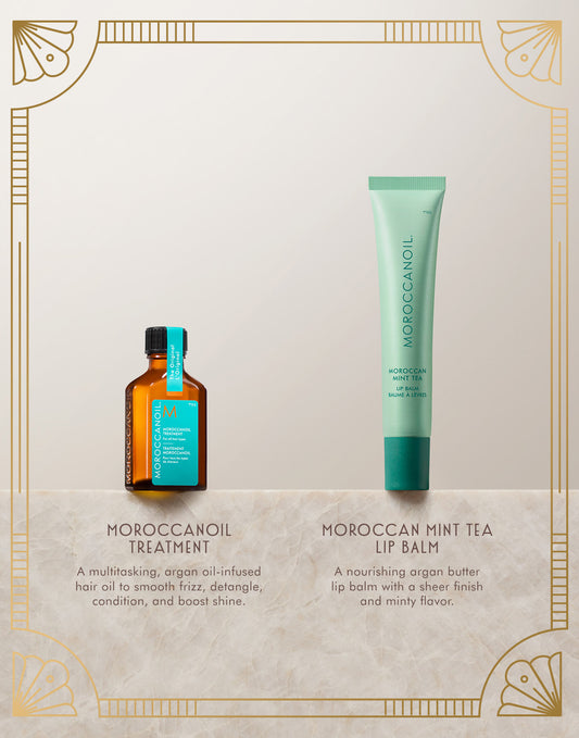 The Shine Suite: Zestaw Prezentowy Moroccan Mint Tea Balsam do ust