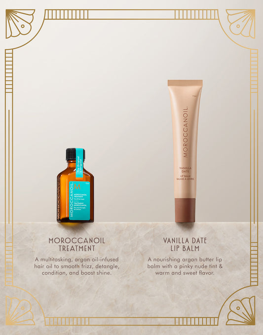 The Shine Suite: Zestaw Prezentowy Vanilla Date Balsam do ust
