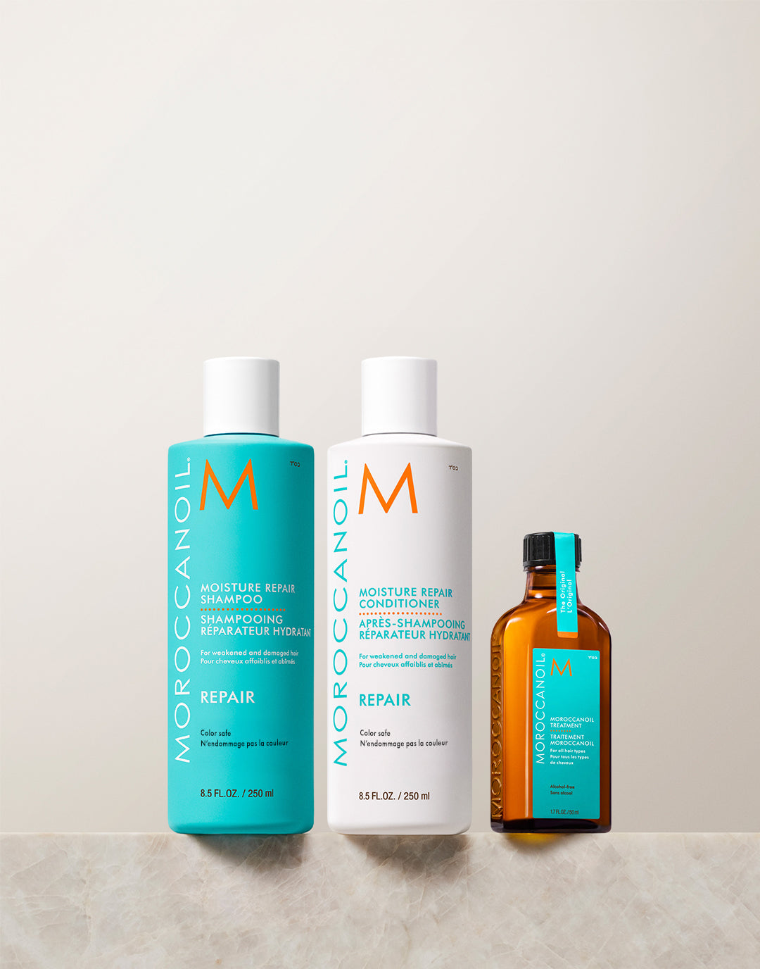 MOROCCANOIL セット Moroccanoil Duo Pack Repair - odbudowujący zestaw do włosów