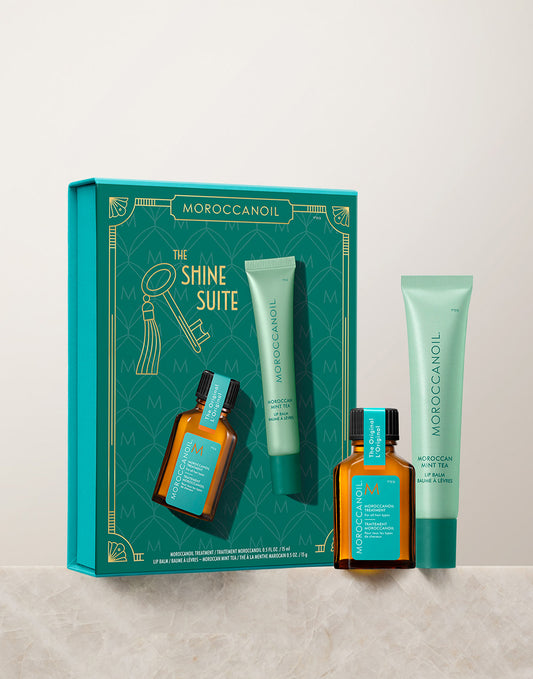 The Shine Suite: Zestaw Prezentowy Moroccan Mint Tea Balsam do ust